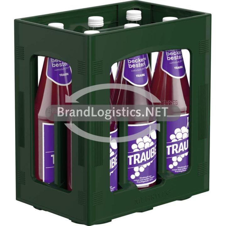 beckers bester Traube 6x1l Kiste