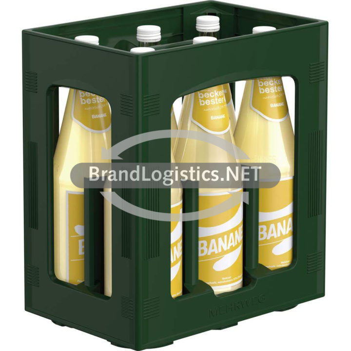 beckers bester Bananen-Nektar 6x1l Kiste