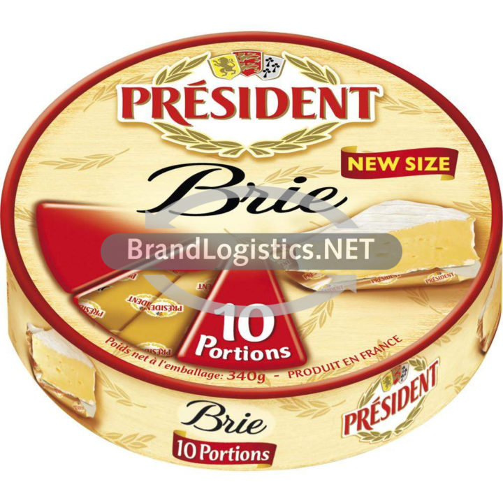 Président Brie 10 Portionen 60 % Fett i. Tr. 340 g