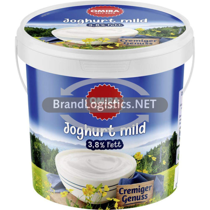 OMIRA Joghurt mild Natur 3,8% Fett 1 kg