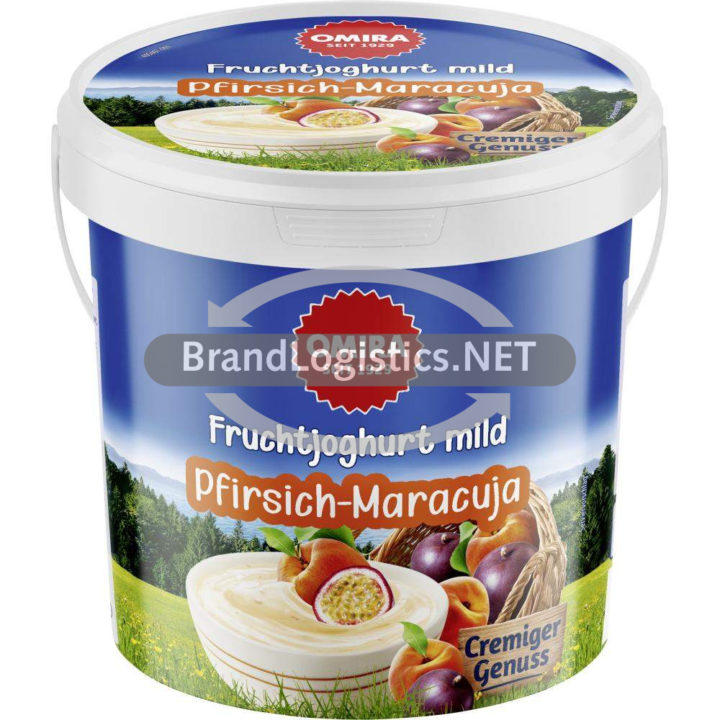 OMIRA Joghurt mild Pfirsisch/Maracuja 1 kg