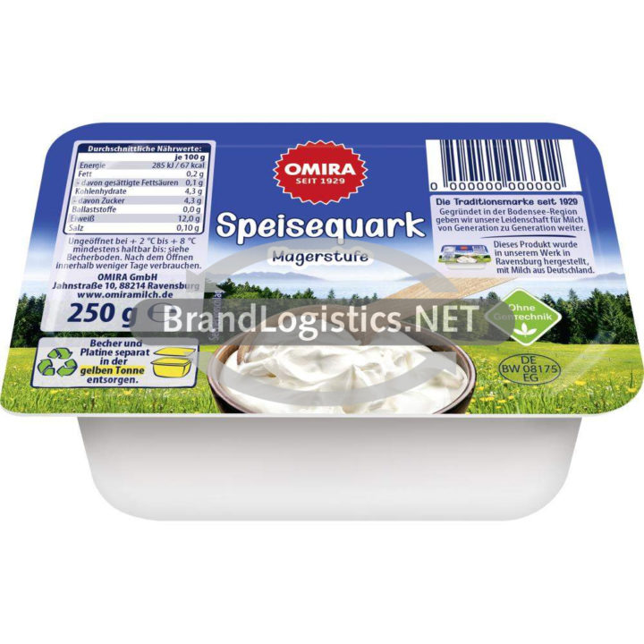 OMIRA Bodensee Magerquark 250 g