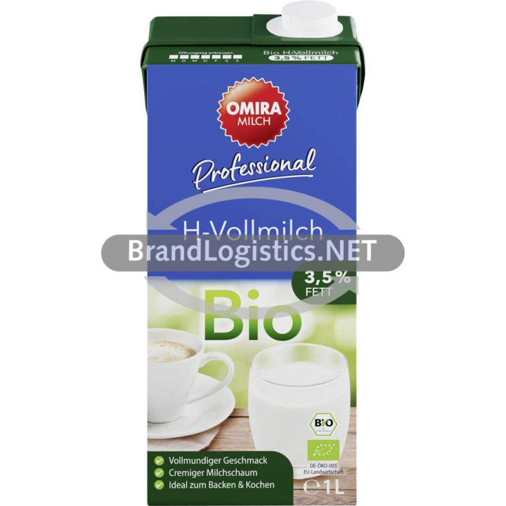 OMIRA Professional BIO H-Milch 3,5 % Fett 1 l