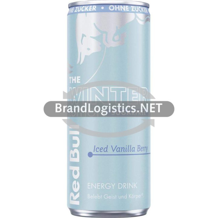 Red Bull Winter Edition Iced Vanilla Berry Sugarfree 250 ml DPG E-Commerce