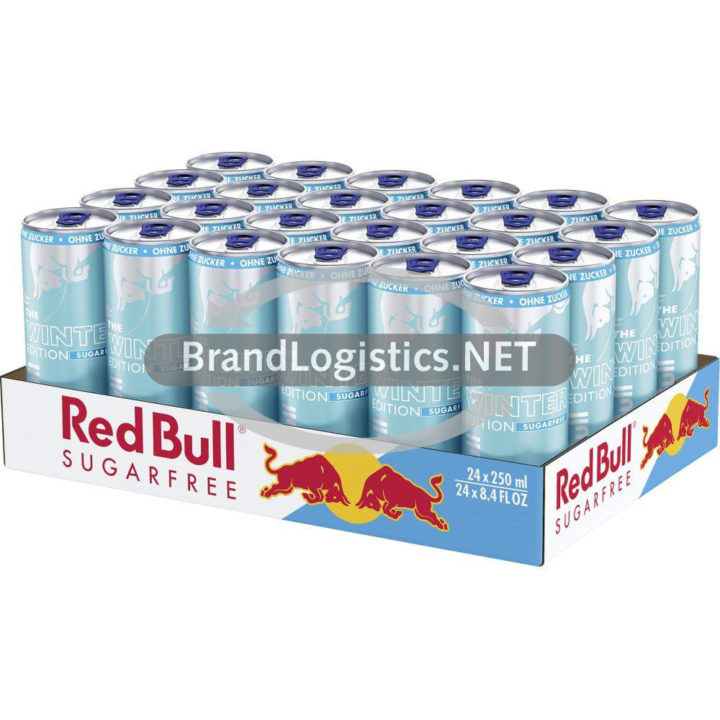 Red Bull Winter Edition Iced Vanilla Berry Sugarfree Tray 24×250 ml DPG