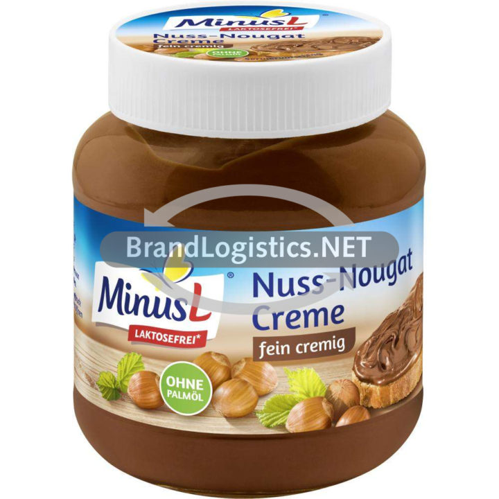 MinusL Nuss-Nougat Creme 400 g