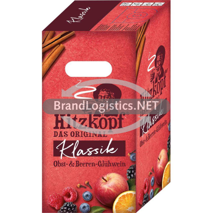 Hitzkopf Klassik Fruchtglühwein 9% vol. 10l Bag-in-Box