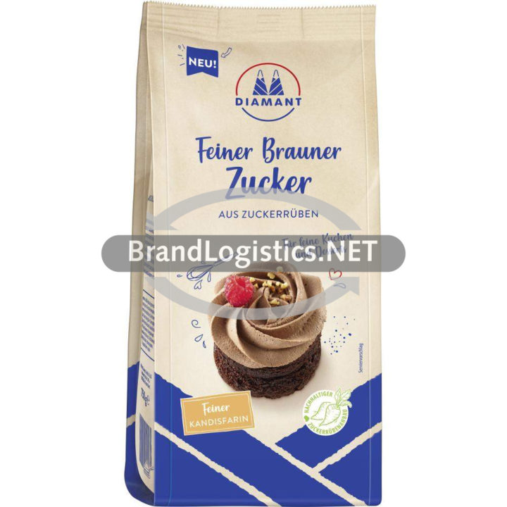 Diamant Feiner Brauner Zucker 750 g