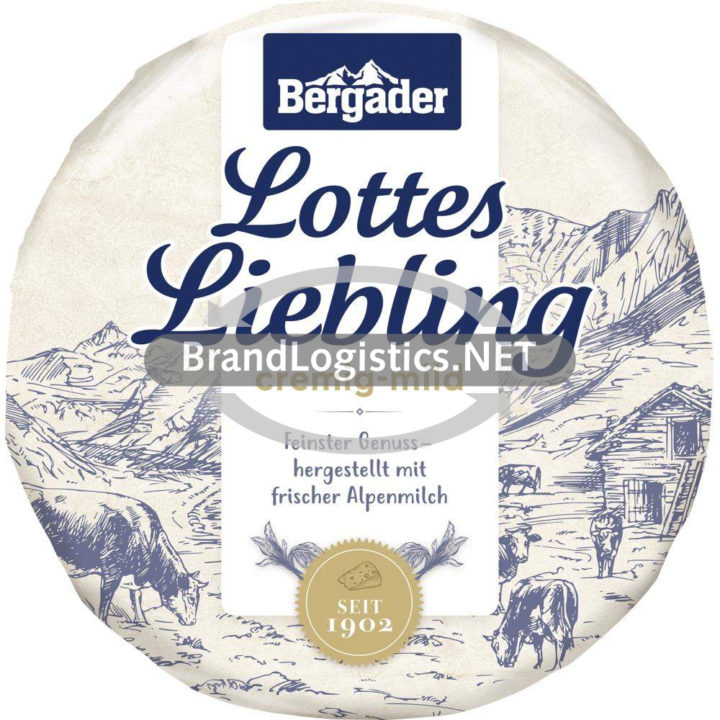 Bergader Lottes Liebling cremig-mild ca. 1,4 kg Rundlaib