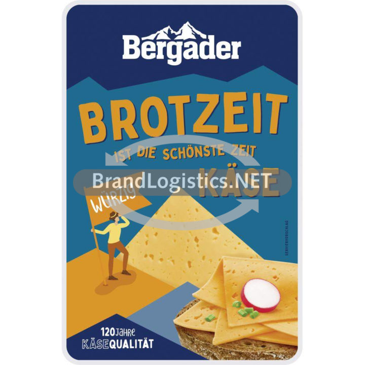 Bergader Brotzeitkäse 125 g Scheiben