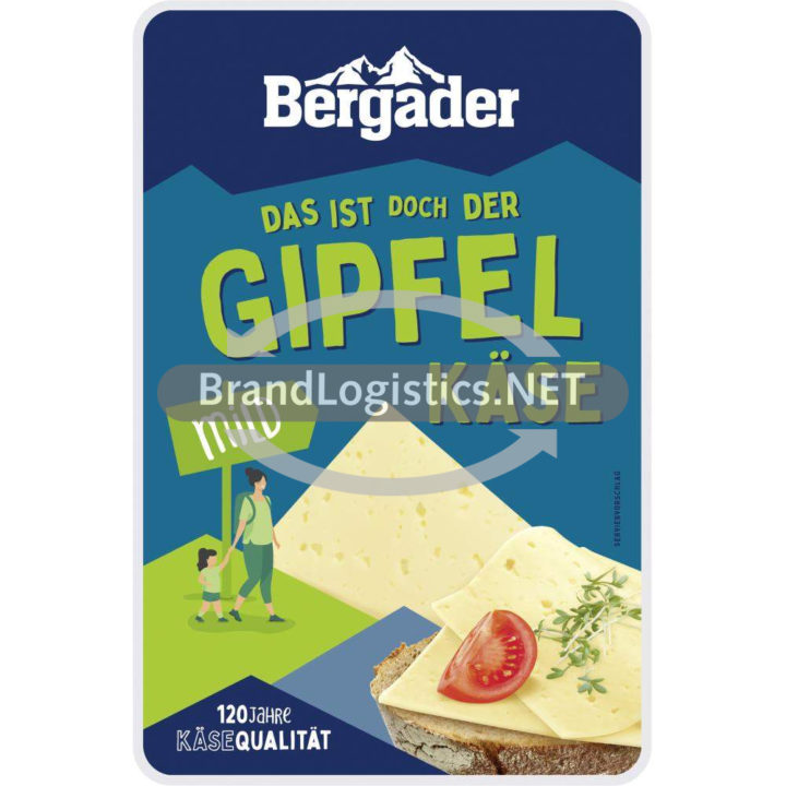 Bergader Gipfelkäse 125 g Scheiben