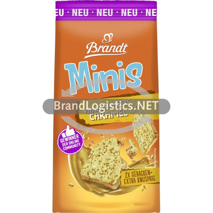 Brandt Minis Vanilla meets Caramel 85 g