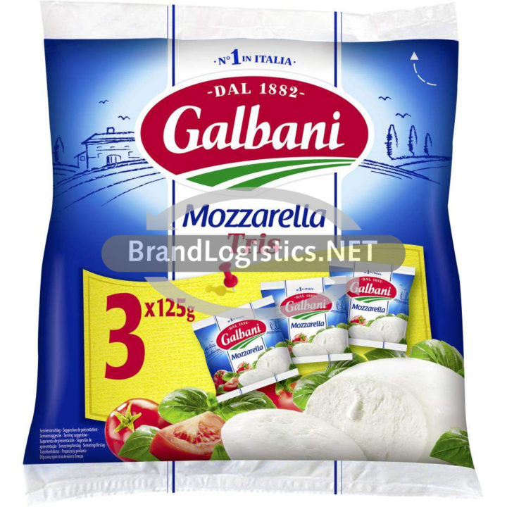 Galbani Mozzarella Tris 3×125 g