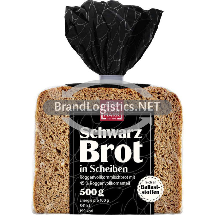 Kornmark Schwarzbrot 500 g