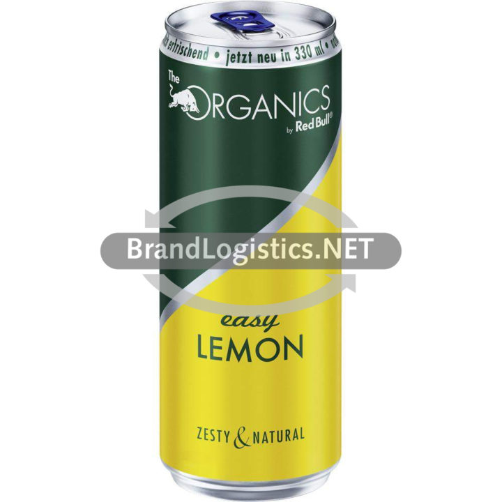 ORGANICS Easy Lemon by Red Bull 330ml DE Alu Can