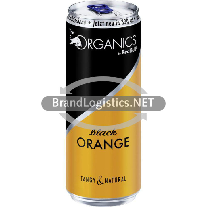 ORGANICS Black Orange by Red Bull 330ml DE Alu Can