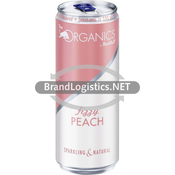 ORGANICS Fizzy Peach by Red Bull 330ml DE Alu Can