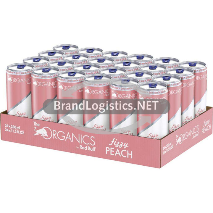 ORGANICS Fizzy Peach by Red Bull 330ml 24er Tray DPG