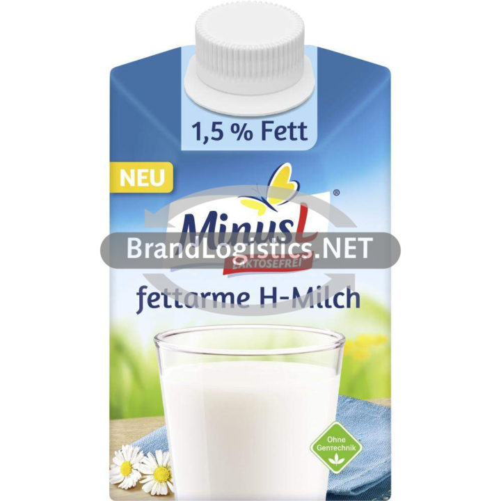 MinusL Laktosefreie* H-fettarme Milch 1,5 % Fett 500 ml