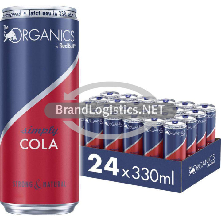 ORGANICS Simply Cola by Red Bull 330ml 24er Tray DPG E-Commerce