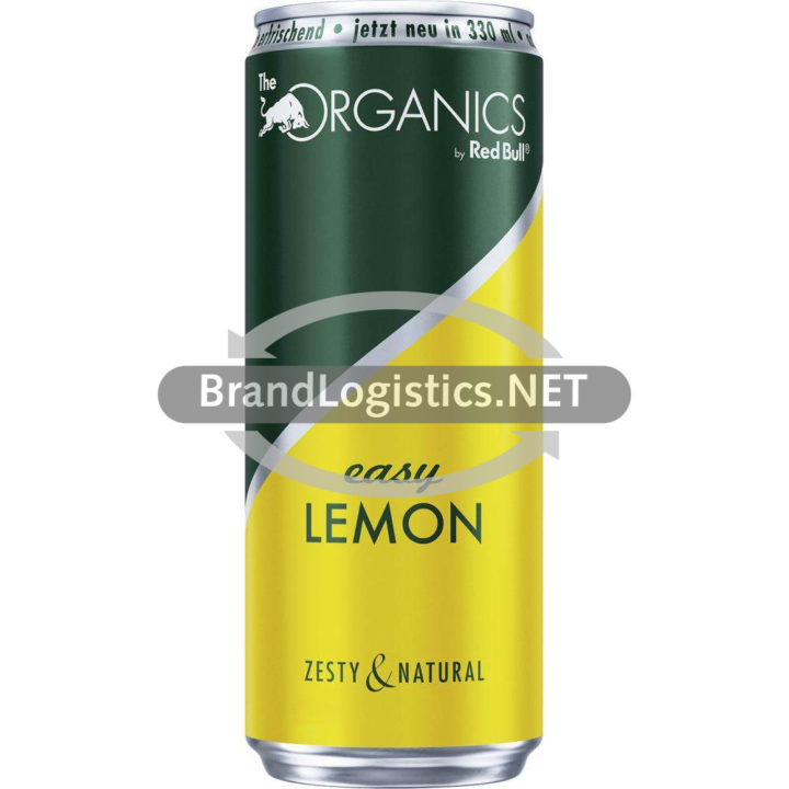 ORGANICS Easy Lemon by Red Bull 330ml DE Alu Can E-Commerce