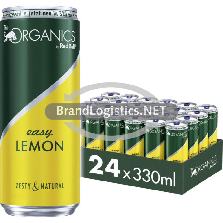 ORGANICS Easy Lemon by Red Bull 330ml 24er Tray DPG E-Commerce