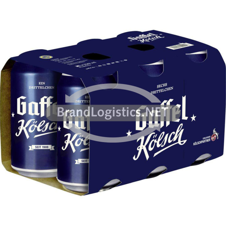 Gaffel Kölsch Dose 6×0,33 l EW Sixpack