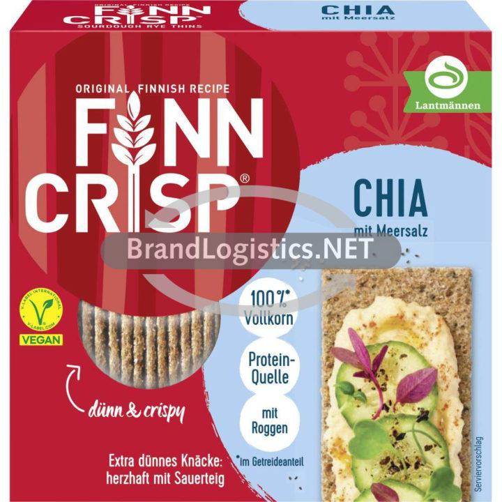 Finn Crisp Thin Chia & Meersalz 195 g