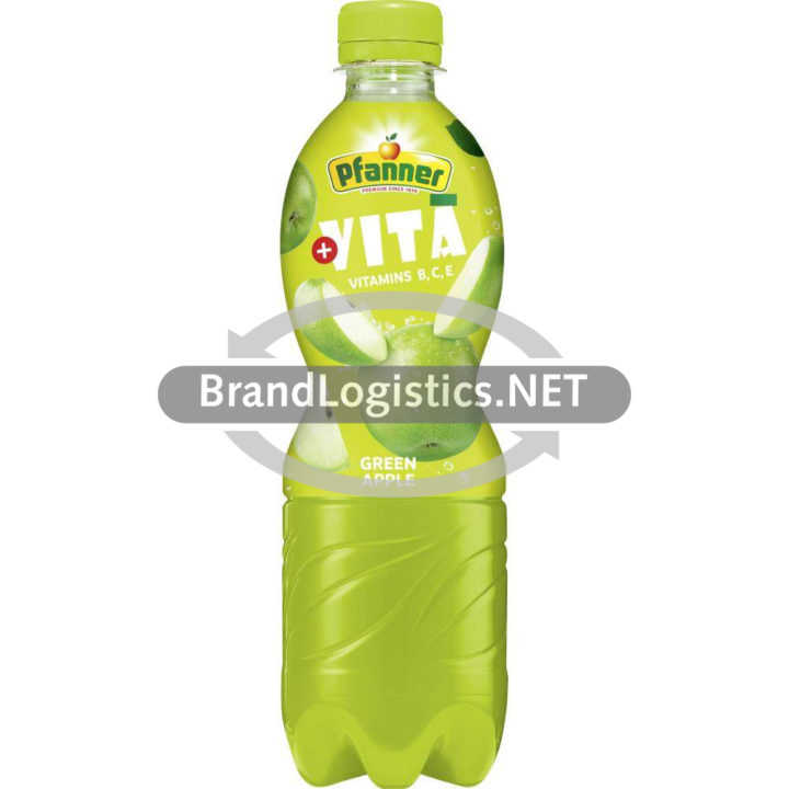 Pfanner +Vita Green Apple 0,5 l PET