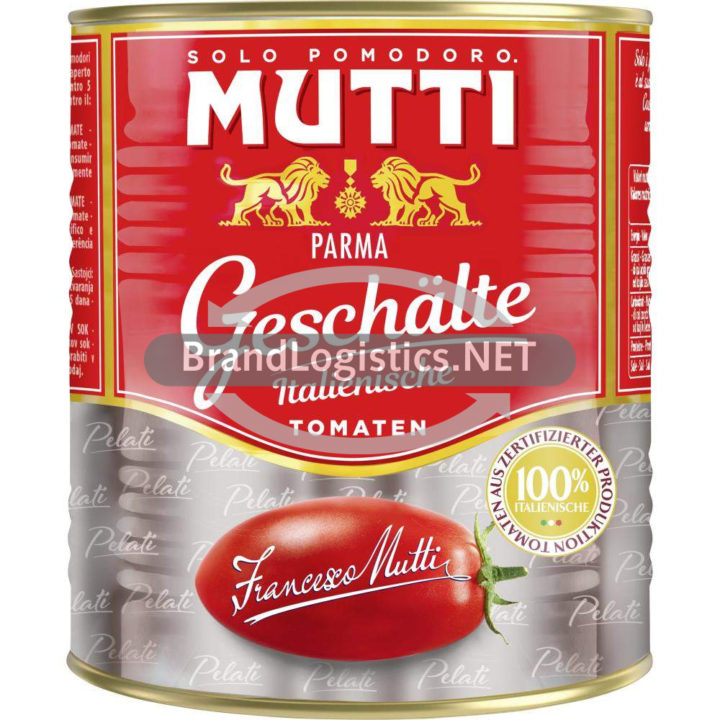 MUTTI “Pelati” Geschälte Tomaten 800 g