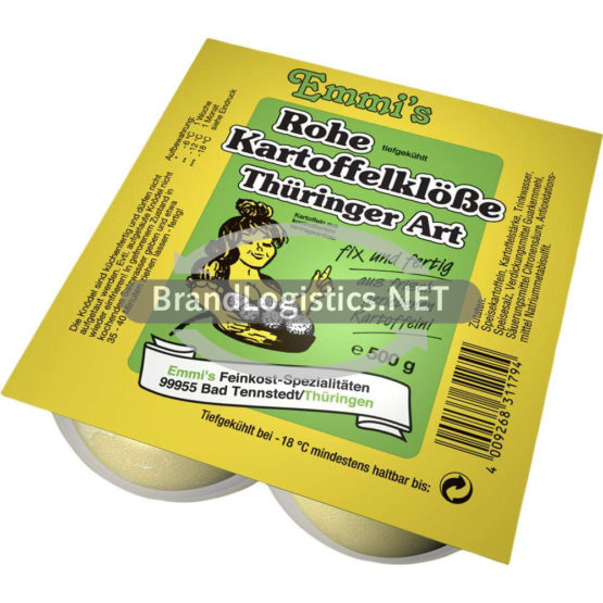 Emmi’s Rohe Kartoffelklöße “Thüringer Art” tiefgekühlt 500 g