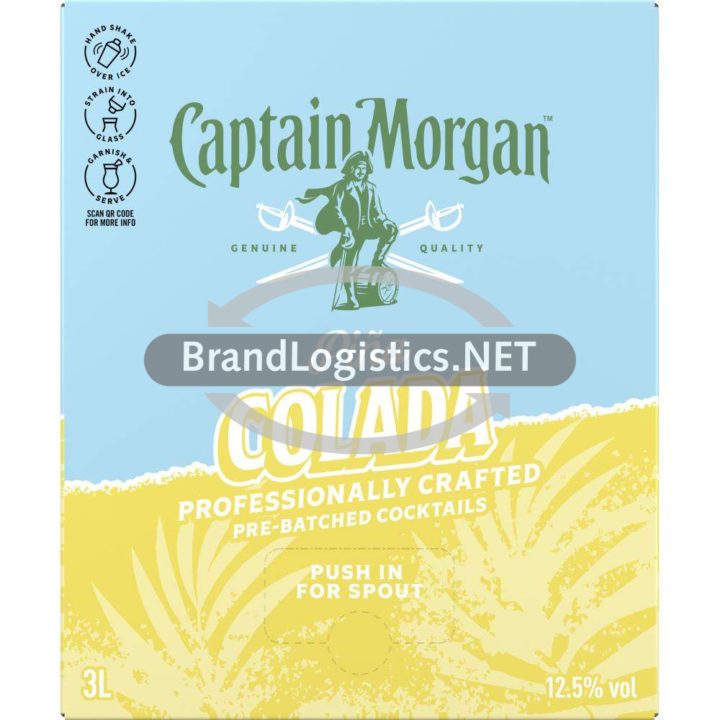 Captain Pina Colada 12,5 % vol. 3 l