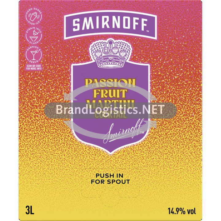 Smirnoff Passionfruit Martini 14,9% vol. 3 l