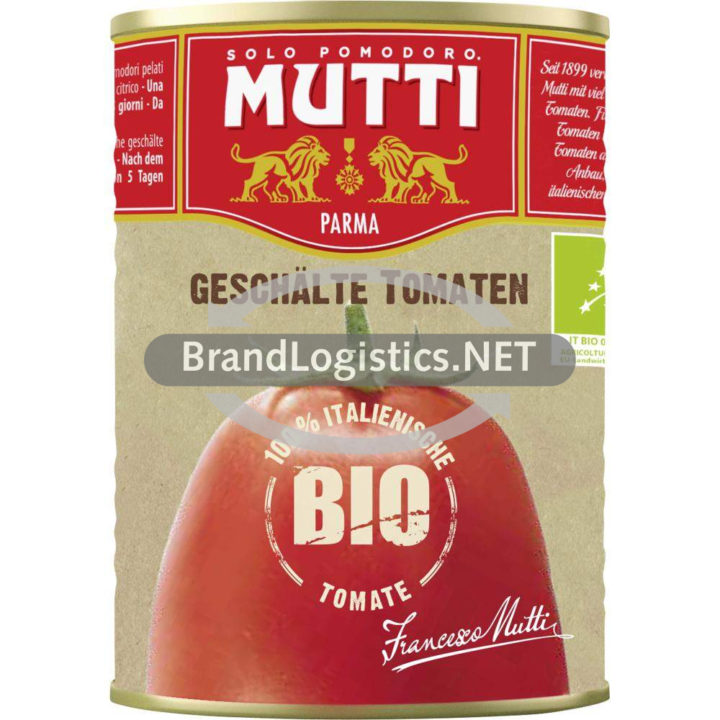 MUTTI Bio “Pelati” Geschälte Tomaten 400 g