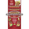 MUTTI Pasta Sauce Basilikum + Parmigiano + Gemüse + Arrabiata Mix-Display 84×400 g