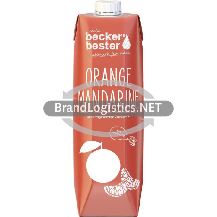 beckers bester Orange Mandarine Tetra Pak 1 l