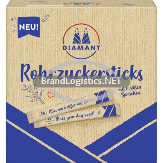 DIAMANT Rohrzuckersticks 250 g