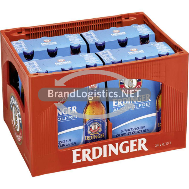 ERDINGER Alkoholfrei Pinolenkasten 4x6x0,33 l