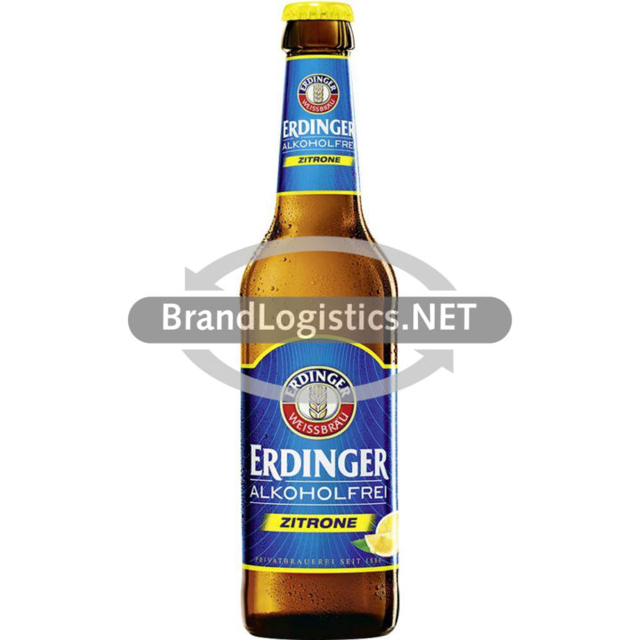 ERDINGER Alkoholfrei Zitrone 0,33 l Longneck