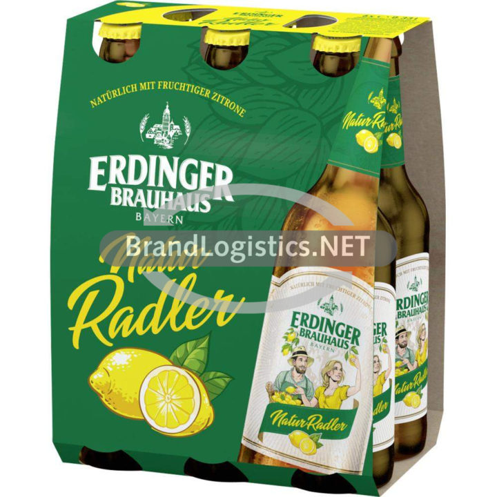 ERDINGER Brauhaus NaturRadler Sixpack 6×0,33 l