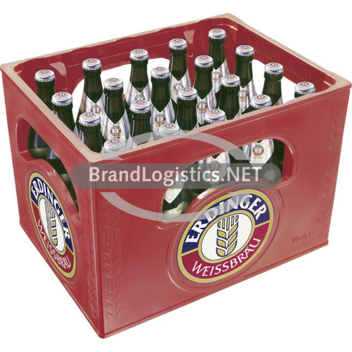 ERDINGER Kristall Modul-Kasten 20×0,5 l