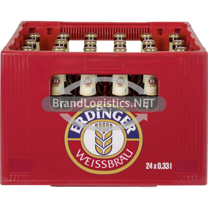 ERDINGER Weißbier mit feiner Hefe 24×0,33 l