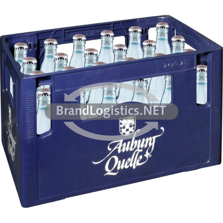 Auburg Quelle feinperlig-mild Kasten 24×0,25 l