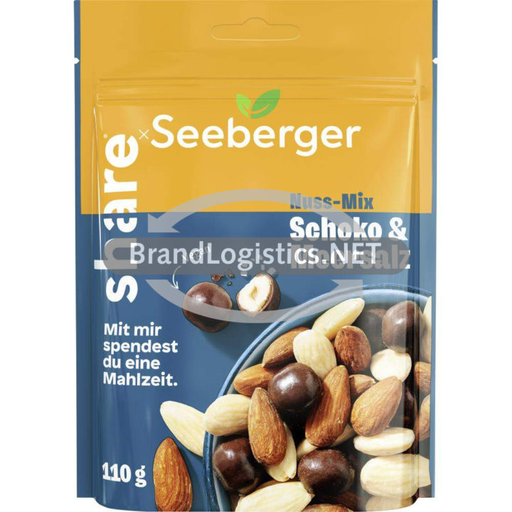 Seeberger Nuss-Mix Schoko & Meersalz 110 g