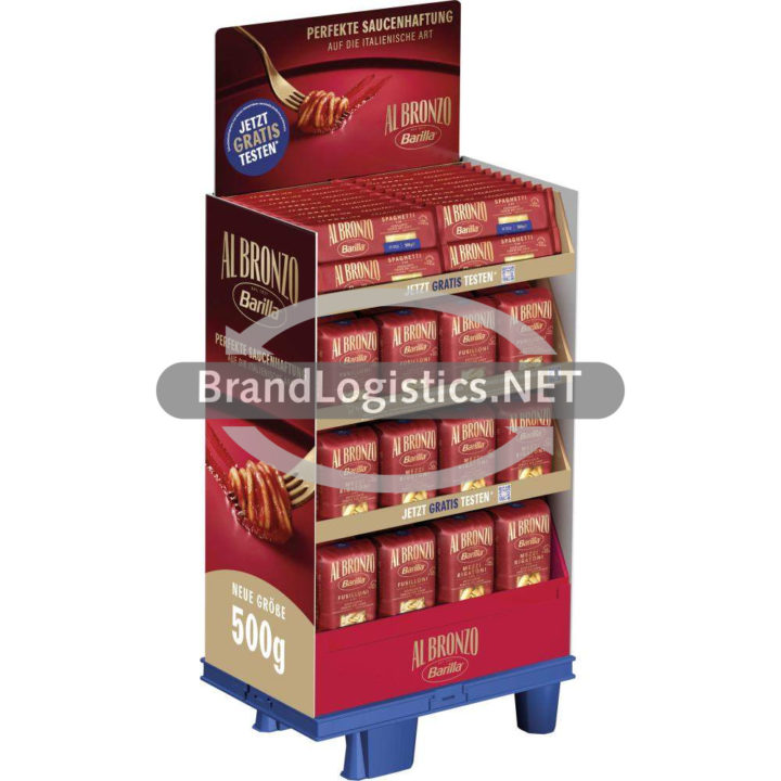 Barilla Al Bronzo 3-fach 1/4CH Display 90×500 g