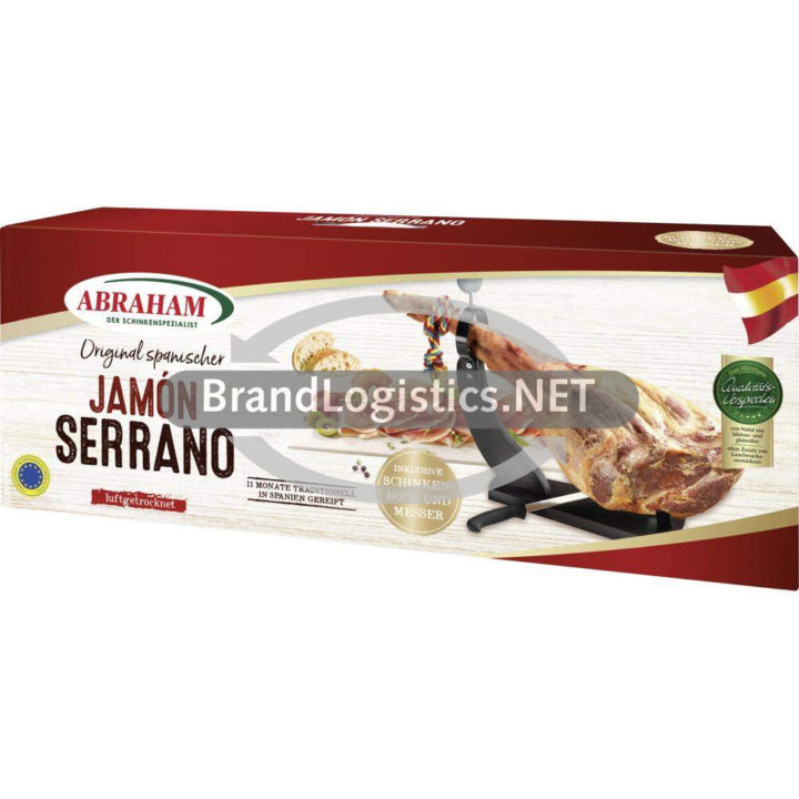 Abraham Ganzer Serrano, luftgetrocknet 6,5 kg