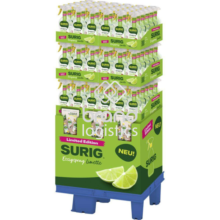 SURIG Essigspray Limette Display 108×500 ml