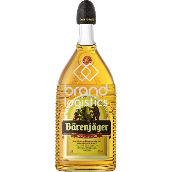 Bärenjäger Honiglikör 35% vol. 1 l