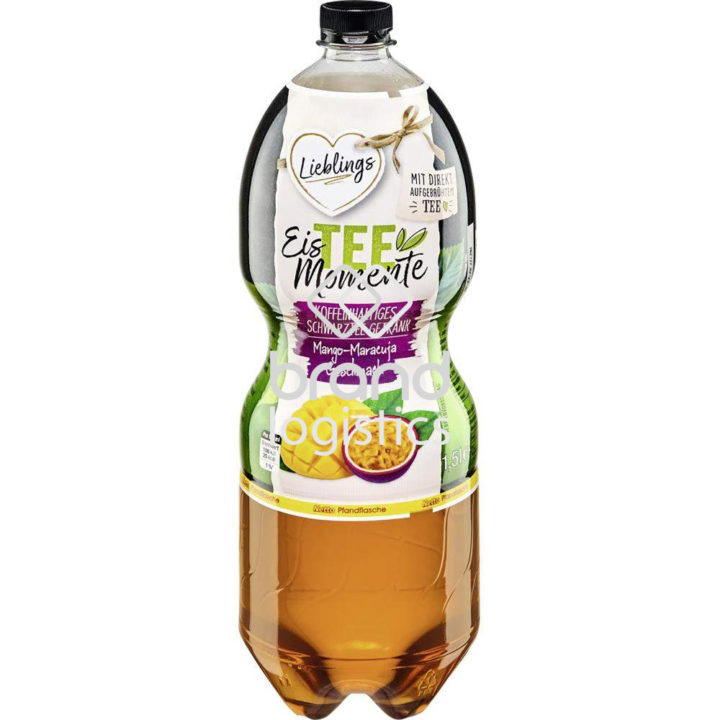 Lieblingseistee Mango-Maracuja Digimarc 1,5 l PET DPG