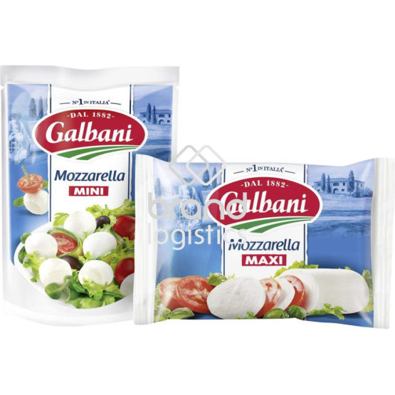 Galbani Mozzarella Mini 38 % 150 g + Galbani Mozzarella Maxi 45% 200 g